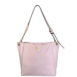 Tory Burch Everly Hobo Shoulder Bag Blush Pink Leather